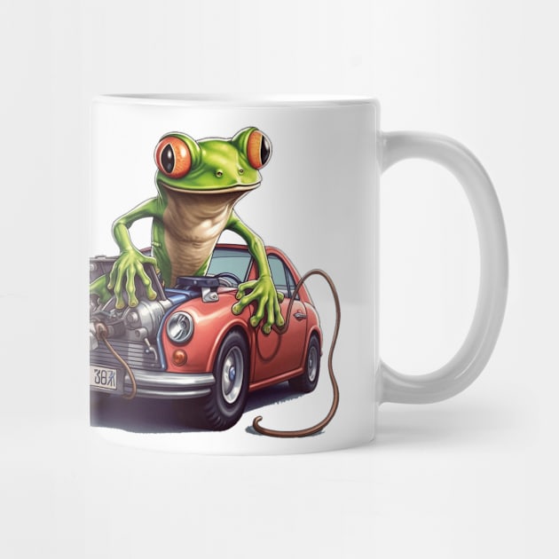 Frog Coffee Mug by Animalia